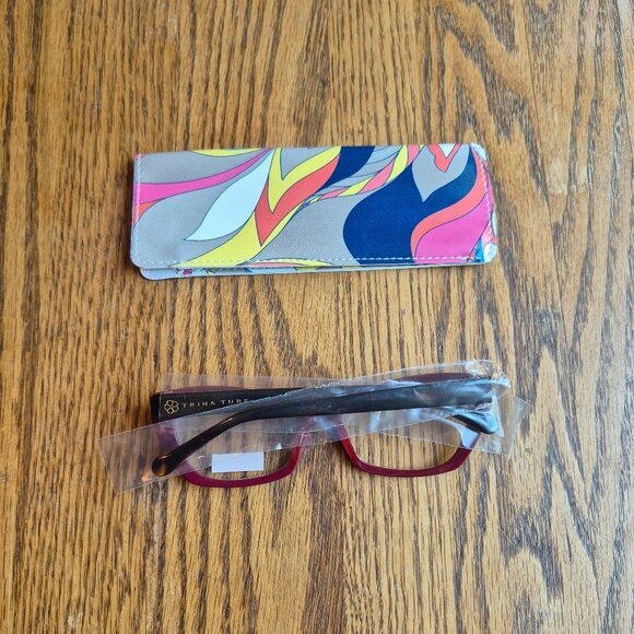 NWT Trina Turk Santa Barbara - Red Dahlia 52mm Glasses main image 12